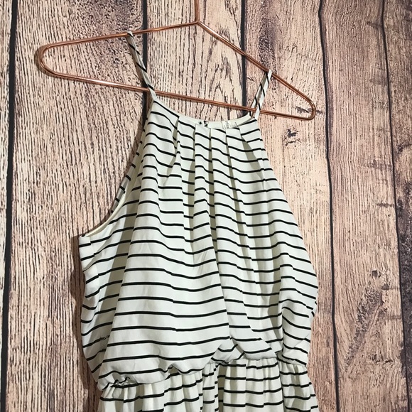 Pink Owl Dress L Striped Thin Straps - Picture 3 of 6